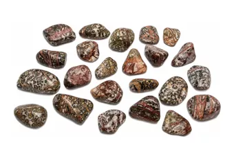 Jaspis Leopardí AB Tromlované Kameny 2-3cm 250g