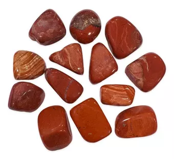Červený jaspis AB valounky 2-3cm 250g