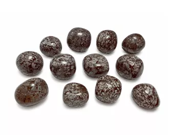 Hnědý skvrnitý obsidián A kámen oblázky 2-3cm 250g