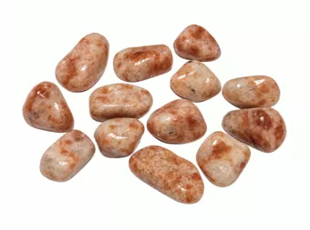 Sluneční kámen A+ Oblázky 2-3 cm 250 g