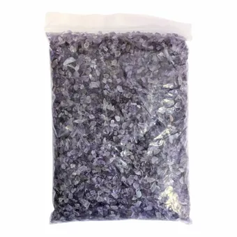 Ametyst A přírodní kamenné drcené kousky 3-5mm 500g