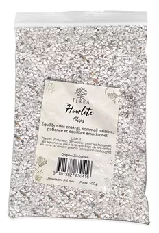 Howlit A přírodní kamenné drtě 1-4mm 500g