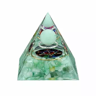 Orgonit Pyramida Zelený Avanturín Metatron