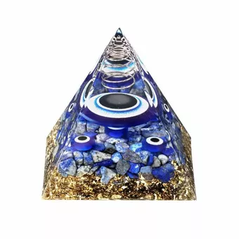 Orgonitová Pyramida Zlé Oko & Lazurit