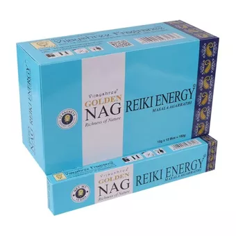 Vonné tyčinky Vijayshree Golden Nag Reiki Energy 15g