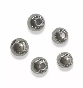 Korálky Charm’s Mezikusy Kulička z Nerezové Oceli Stříbrné 4 mm x100