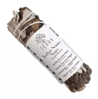 Svazek Bílé Šalvěje & Černé Yerba Santa 25-30g 10cm