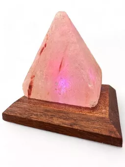 Himálajská solná lampa usb Pyramida 8cm