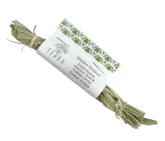 Sweetgrass svatá tráva spletená 10cm