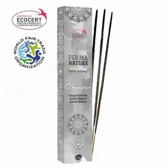 Perma Nature Ceremonia Bílá Šalvěj s certifikací Ecocert-Fair Trade 15g