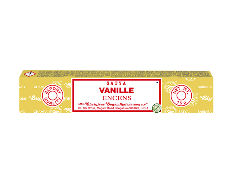 Vonné tyčinky Satya Vanilka Masala 15g chez Arabesk|cz