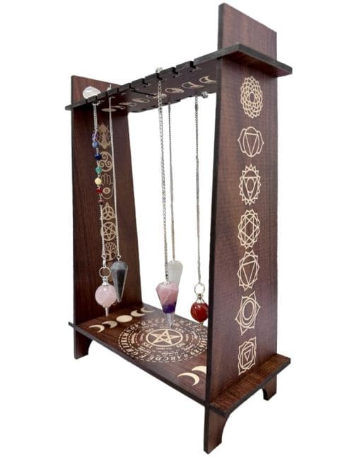 Porte pendules divinatoire bois Marron chez Arabesk|cz