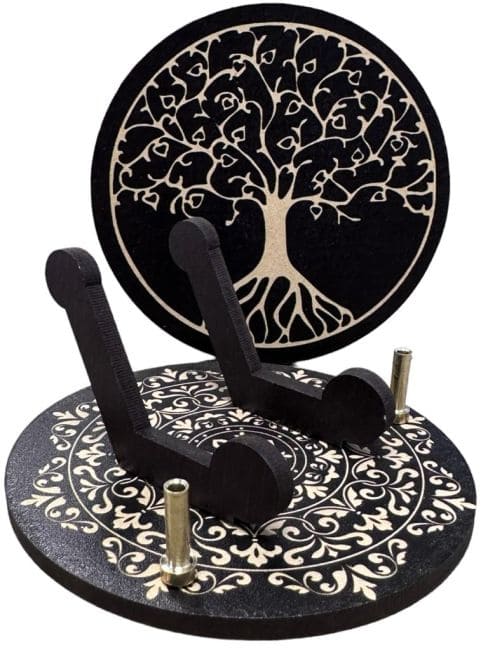 Porte Encens plaque  arbre de vie 10cm chez Arabesk|cz