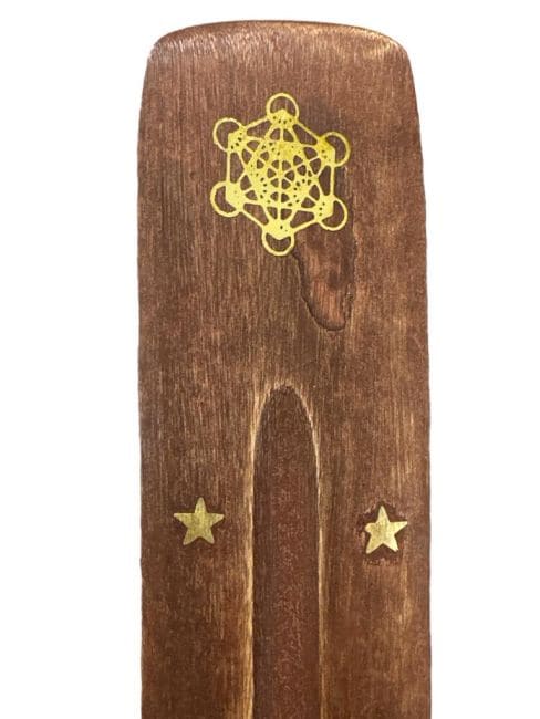 Porte encens bois ski Metatron x10 chez Arabesk|cz