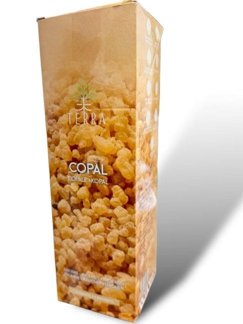 Encens TERRA Copal sans charbon 12grs chez Arabesk