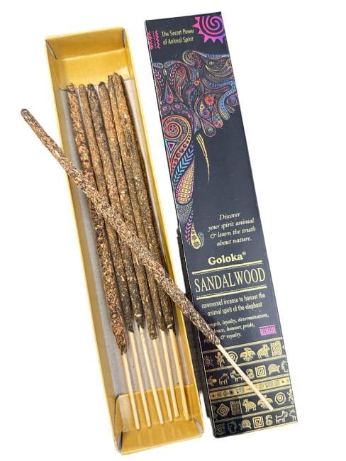 Encens Goloka Smudge Bois de Santal Animal Spirit 8 Batonnets chez Arabesk|cz