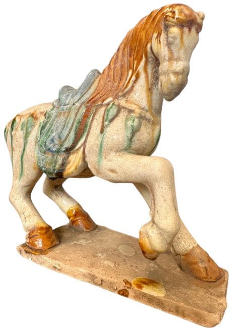 Cheval couleur en Terracotta  H 18cm chez Arabesk
