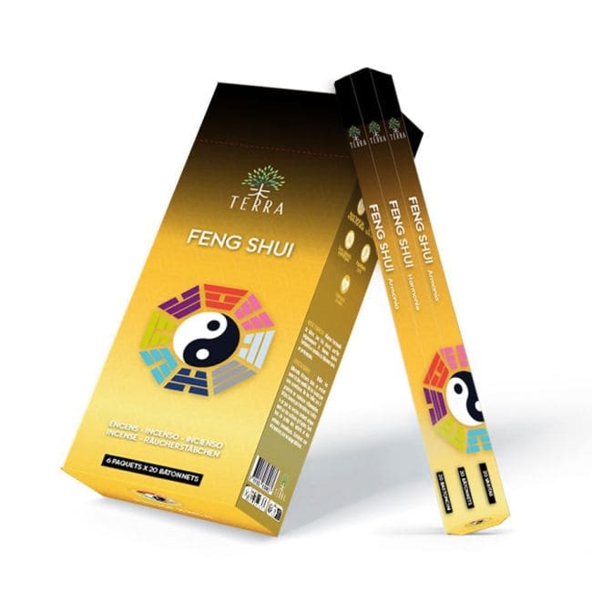 Encens Terra Feng Shui hexa sans charbon chez Arabesk