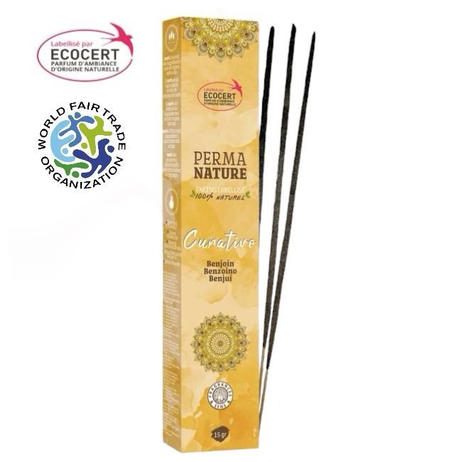 Perma Nature Curativo Benjoin Labelisé Ecocert-Fair Trade 15g chez Arabesk