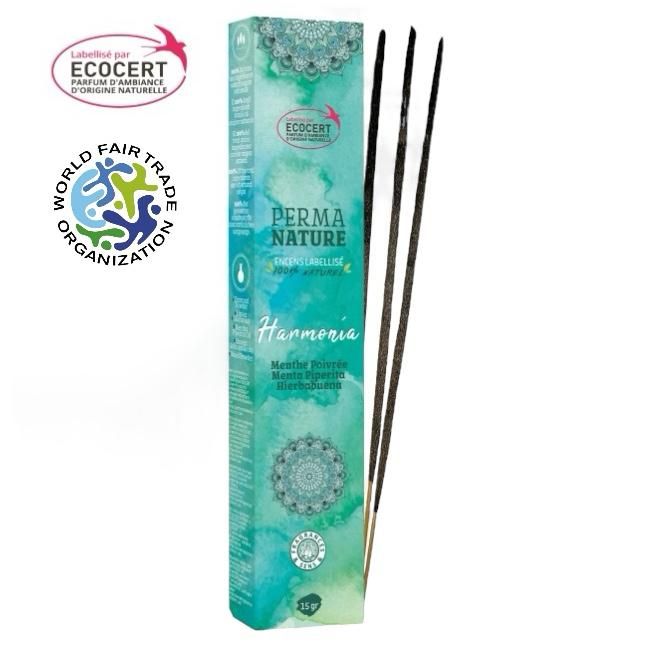 Perma Nature Harmonia Menthe Poivrée Labellisé Ecocert-Fair Trade 15g chez Arabesk