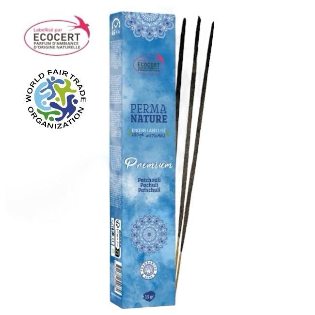 Perma Nature Premium Patchouli Labellisé Ecocert-Fair Trade 15g chez Arabesk