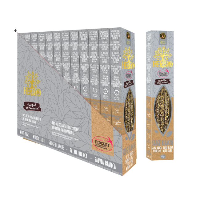 Encens Smudge Ecocert Herbio Sauge Blanche 20g chez Arabesk|cz
