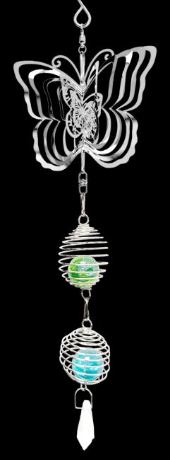 Carillon éolien 3D Papillon  28cm chez Arabesk|cz